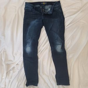 Lucky Brand dark wash skinny jeans